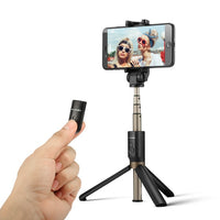 BlitzWolf BS3 Универсальный беспроводной Bluetooth Selfie Stick Мини Штатив Выдвижной Складной Монопод Live Stream Travel для iPhone 11 Pro X XR 8 Для Samsung Xiaomi 9 Huawei P30 Pro Смартфон