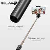 BlitzWolf BS3 Универсальный беспроводной Bluetooth Selfie Stick Мини Штатив Выдвижной Складной Монопод Live Stream Travel для iPhone 11 Pro X XR 8 Для Samsung Xiaomi 9 Huawei P30 Pro Смартфон