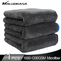 Car Detailing 1200GSM Car Wash 1000GSM Microfiber Towel Car Cleaning Drying Auto Washing Cloth Micro fiber Rag Cars Detailing